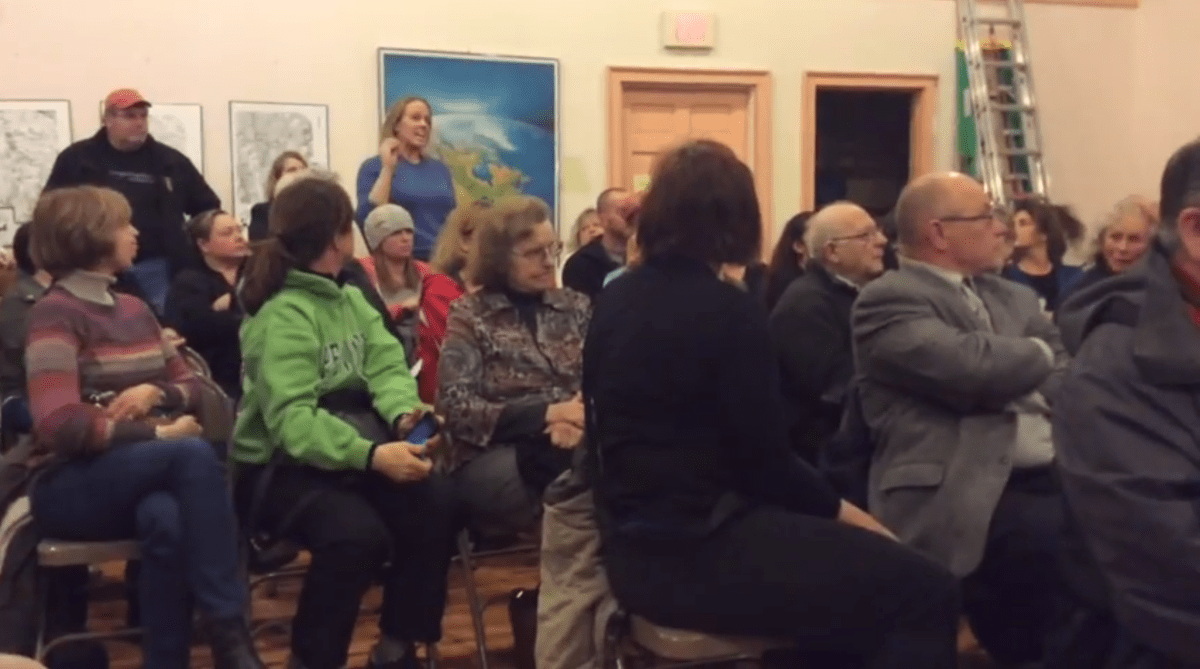 A Danby resident says "there is nothing violent about a sex offense."